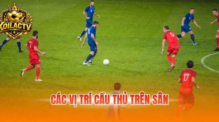 Các vị trí cầu thủ trên sân